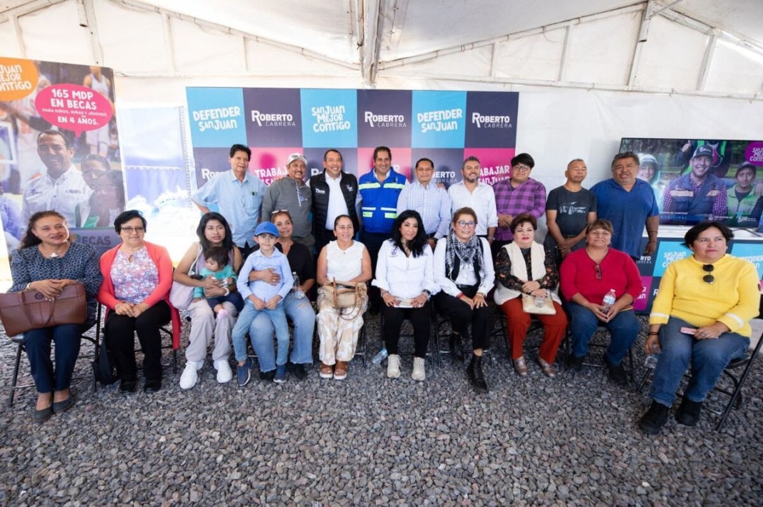 Con el Tanque Viveros y el Pozo 39 más de 11 mil familias son beneficiadas con servicio de agua: Roberto Cabrera