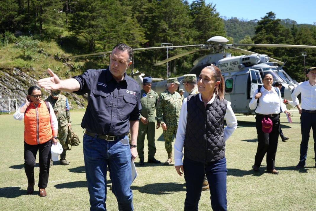 Destaca Mauricio Kuri coordinación con la Presidenta tras contingencia por lluvias en Querétaro