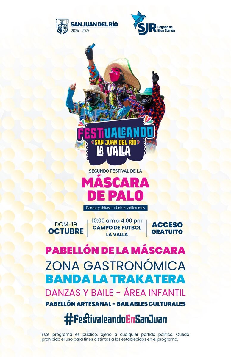 Guía para el Festival de la Máscara de Palo 2025: Todo lo que debes saber para disfrutar en La Valla