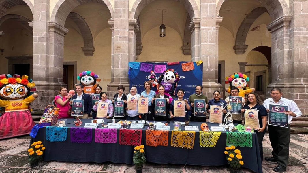 SECULT anuncia el Bazar “Ahí vienen nuestros muertos” por Día de Muertos en Querétaro