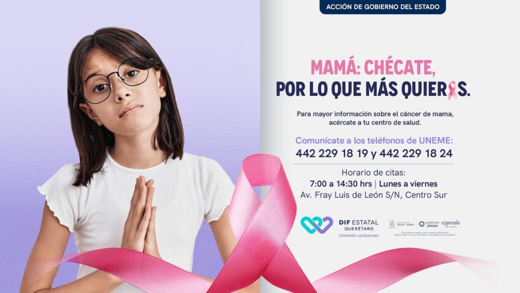 SESA intensifica la campaña para la detección temprana y sensibilización del Cáncer de Mama