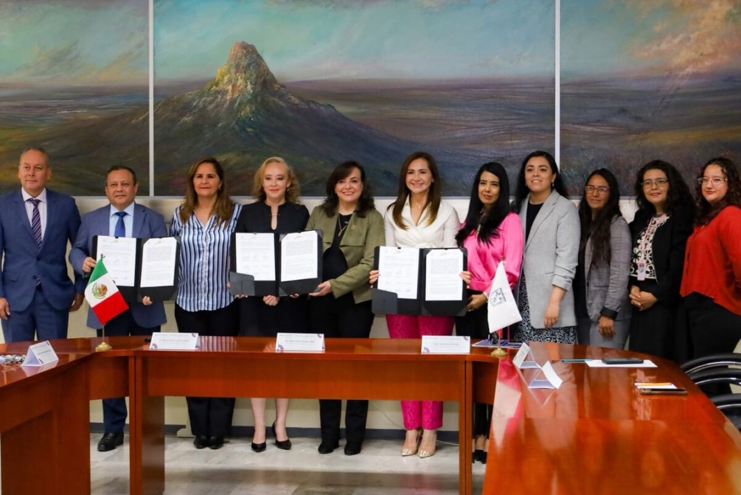 Secretaría de las Mujeres, UAQ y TSJ firman convenio para la defensa y acompañamiento de mujeres