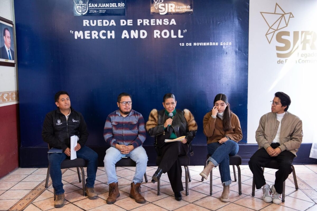 Festival “Merch and Roll” llega a San Juan del Río con bandas de rock internacionales