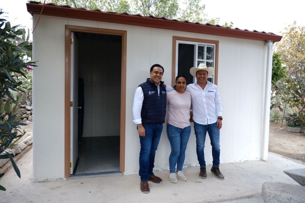 Fortalece SEDESOQ la vivienda con cuartos adicionales