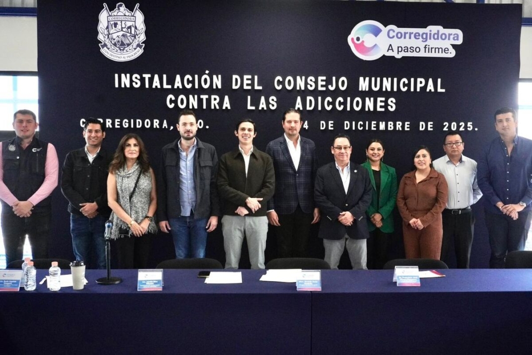 Instalan Consejo Municipal Contra las Adicciones de Corregidora