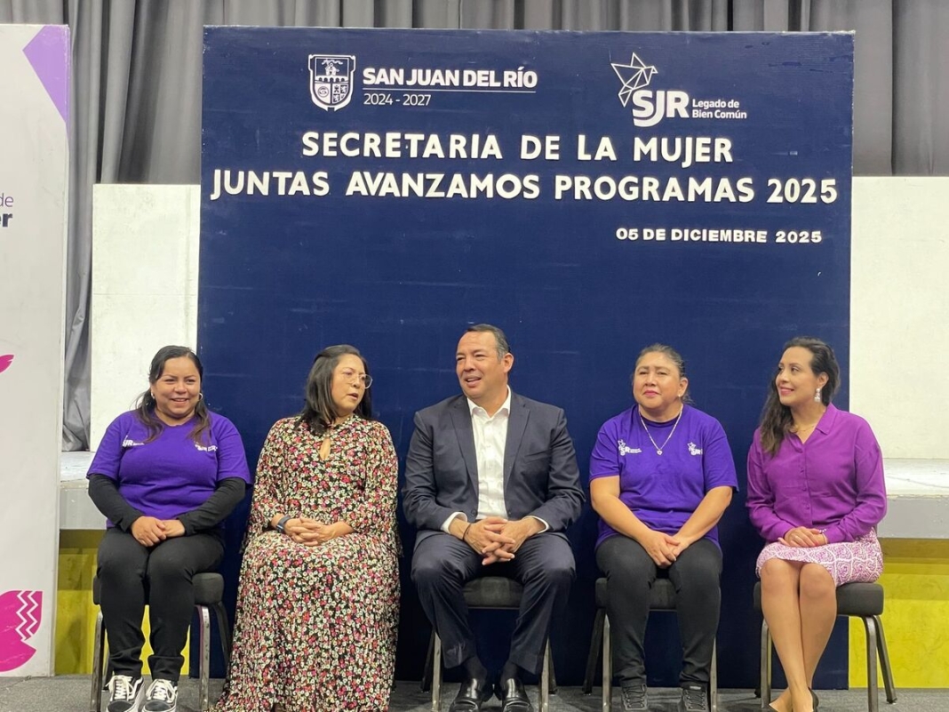 Reporta Secretaría de la Mujer más de 20 mil atenciones en San Juan del Río durante 2025