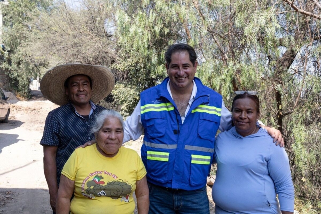 Arranca JAPAM el año con entrega de obras en Insurgentes y Los Rocíos