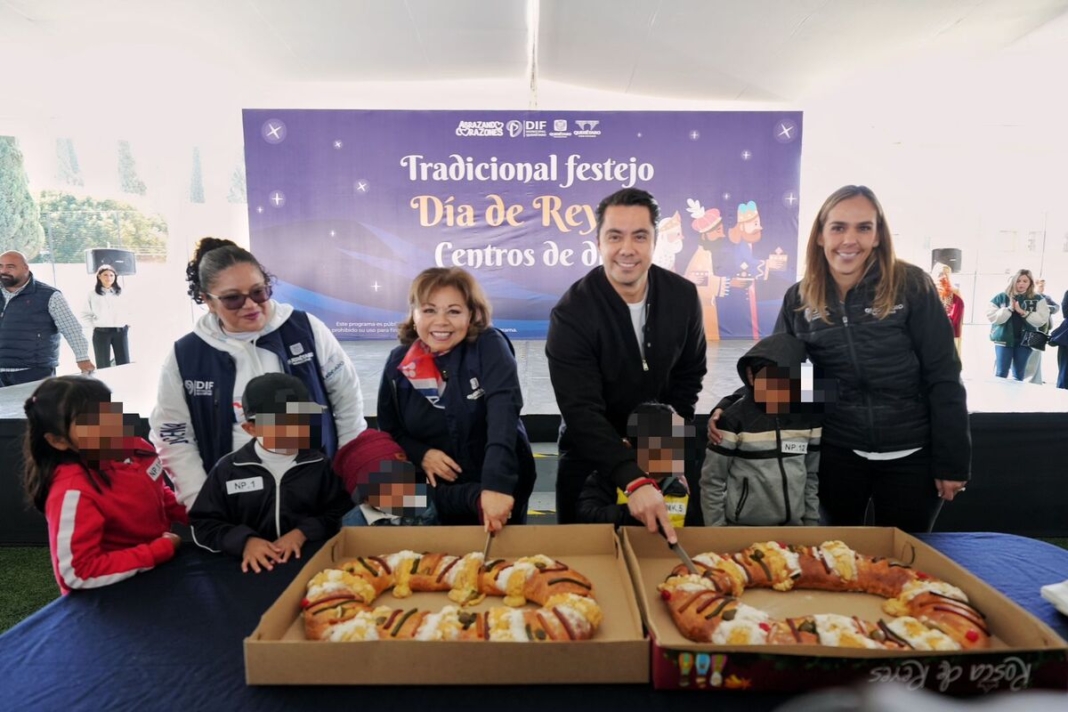 Celebra Felifer Macías a niñas y niños de Centros de Día, en Festejo de Día de Reyes del DIF Municipal