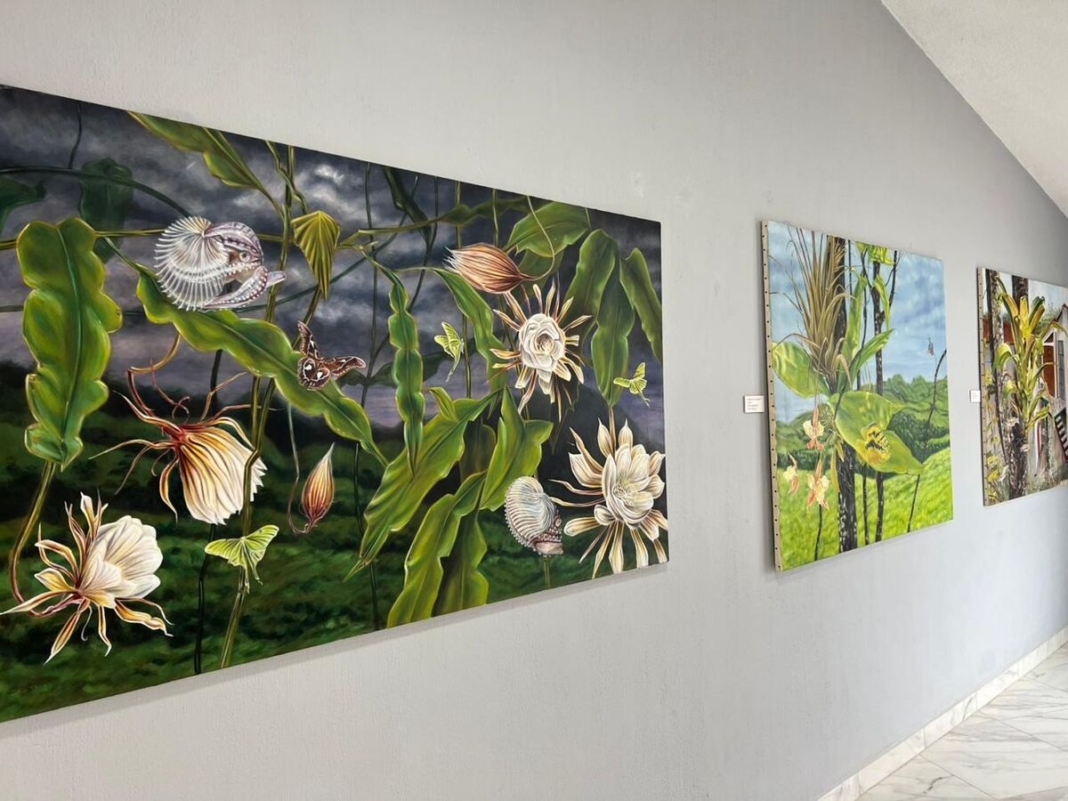 Inauguran exposición del artista neerlandés Jasper de Gelder en Pinal de Amoles