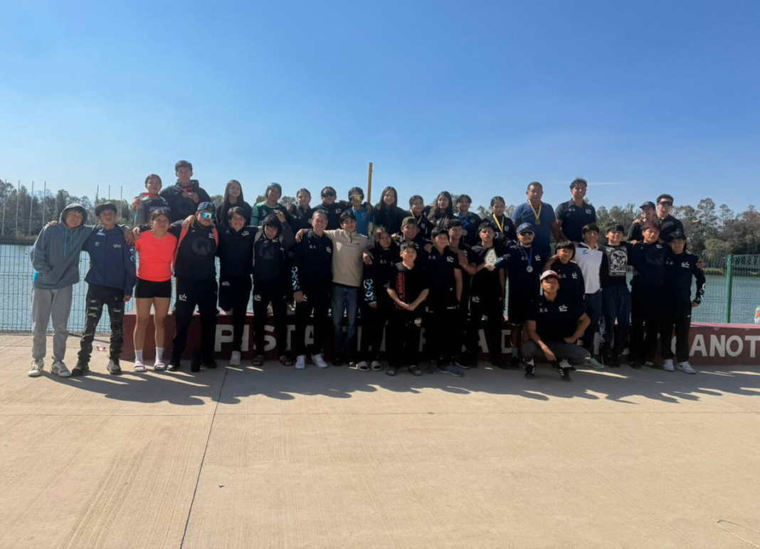 Atletas de Jalpan logran tercer lugar en Nacional de Canotaje 2026