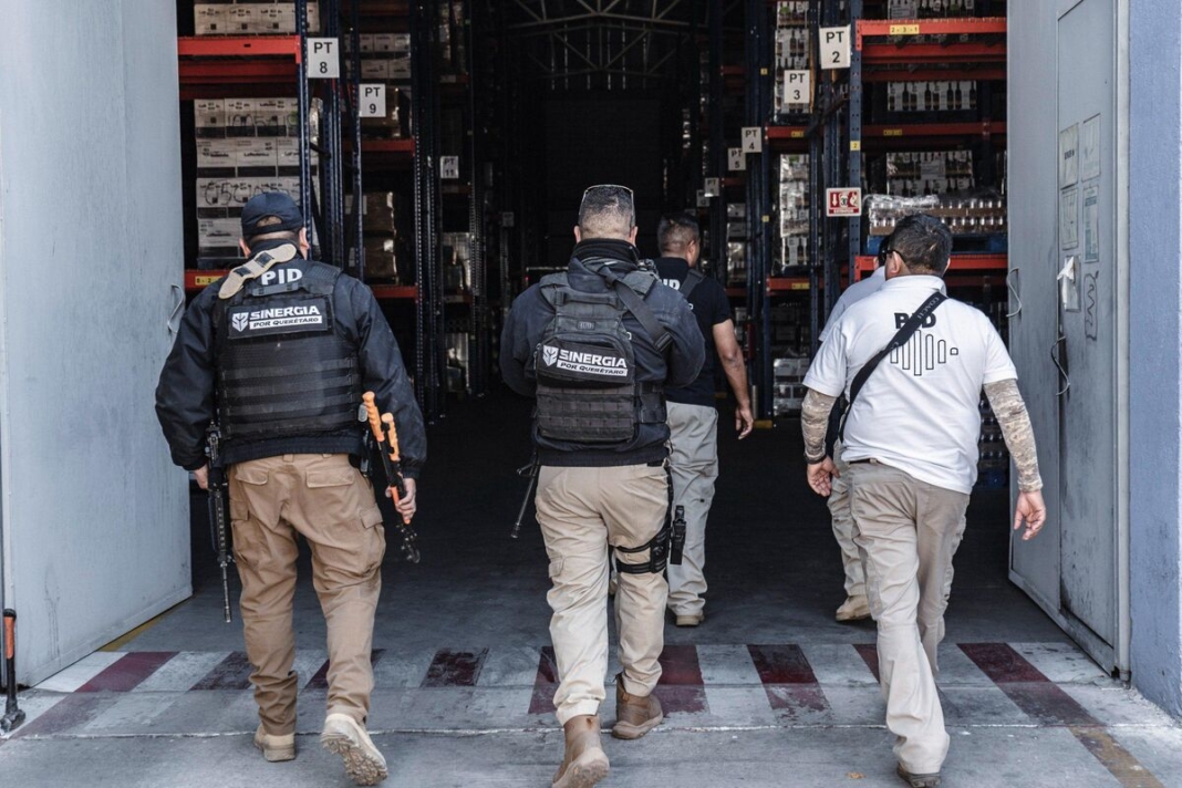 Fiscalía catea viñedo en Ezequiel Montes y asegura a 4 personas por los delitos de despojo y robo