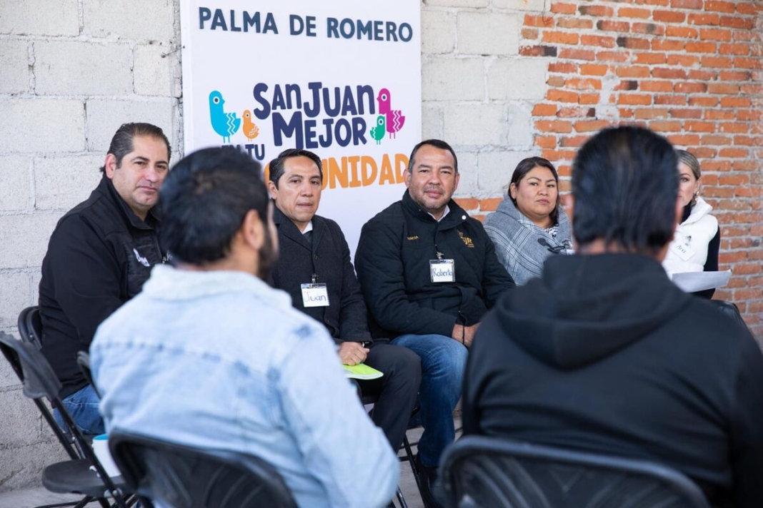 San Juan del Río realiza acciones en beneficio de la ciudadanía con el Programa “Miércoles en Palma de Romero”