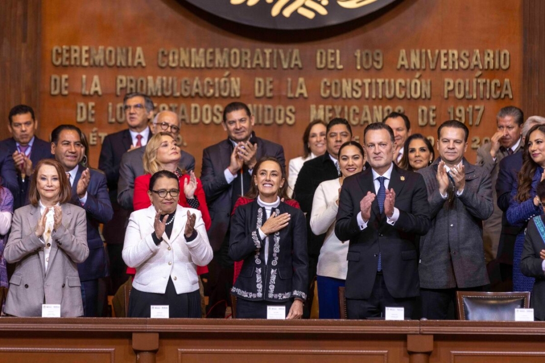 Mauricio Kuri llama a defender la soberanía; 109 Aniversario de la Constitución