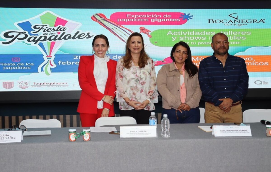 Preparan nueva edición del Festival del Papalote en municipio de Tequisquiapan