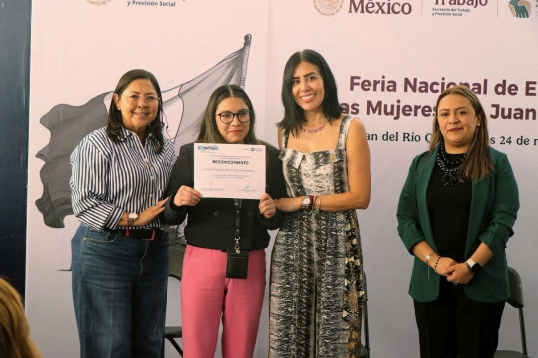 Querétaro alcanza cifra histórica 50% de las mujeres ya laboran en la formalidad: ST