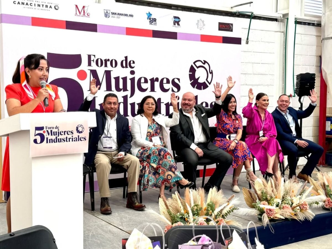 México alcanza octavo lugar global en liderazgo femenino industrial: CANACINTRA SJR