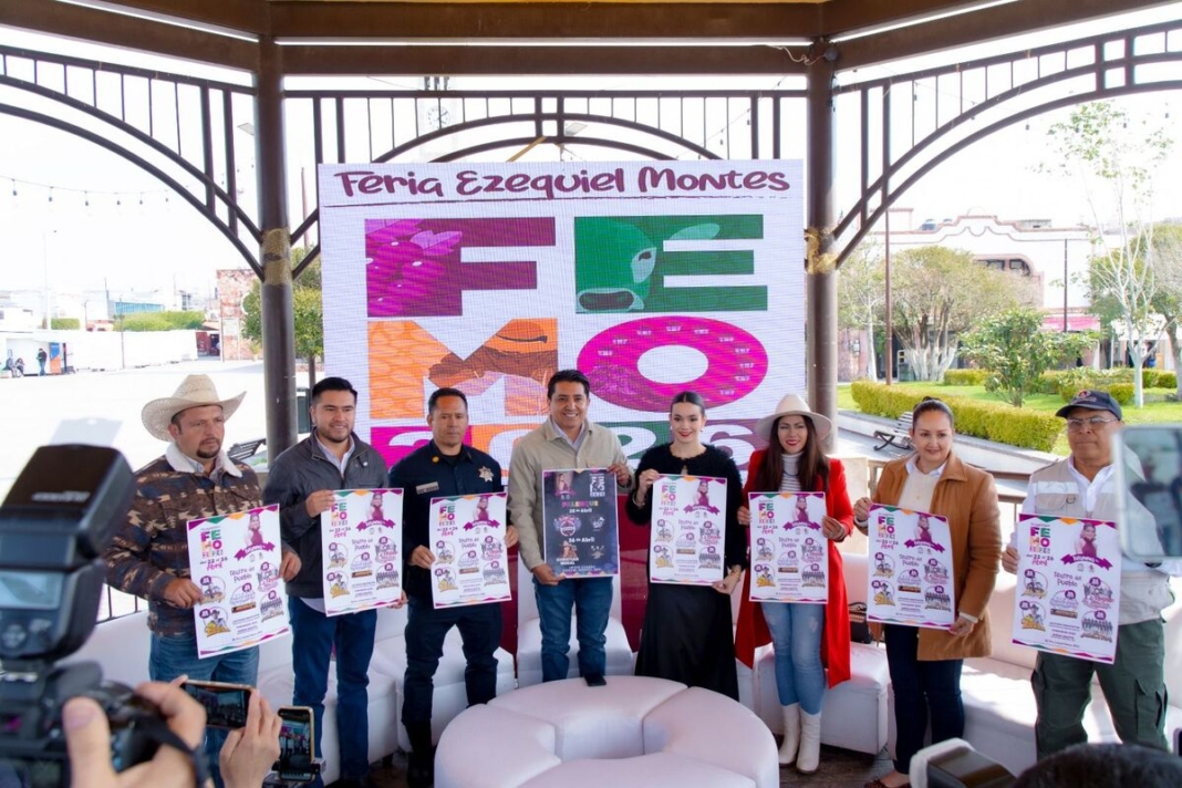 Presentan cartelera y fechas de la Feria Ezequiel Montes 2026