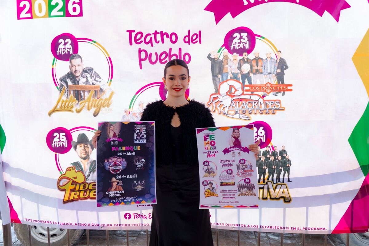 Presentan cartelera y fechas de la Feria Ezequiel Montes 2026