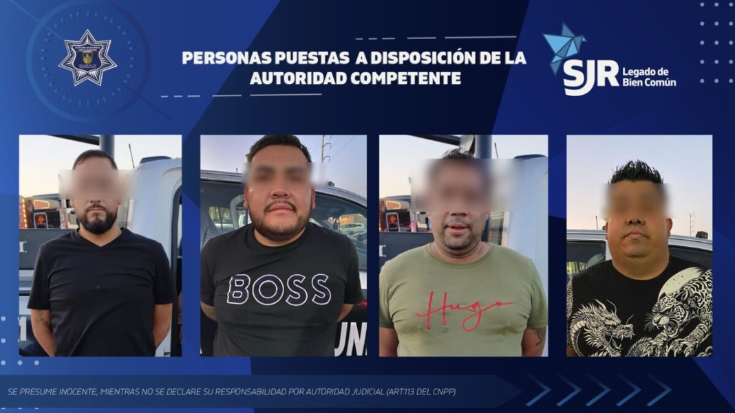 SSPM-SJR asegura cisternas y detiene a sospechosos en carretera 57