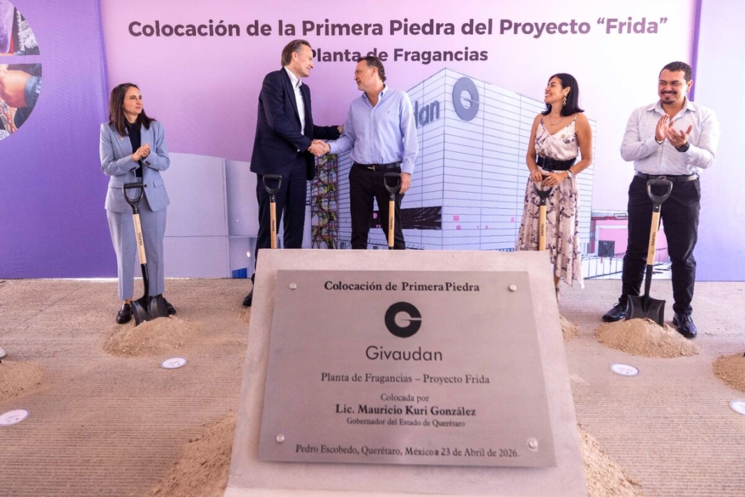 Encabeza Gobernador inauguración y arranque de proyectos por más de 3 mil mdpde Givaudanen Querétaro