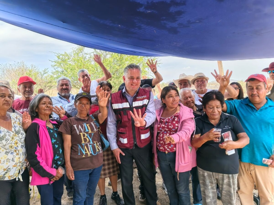 Santiago Nieto se reúne con vecinos de Los Juncos, Querétaro