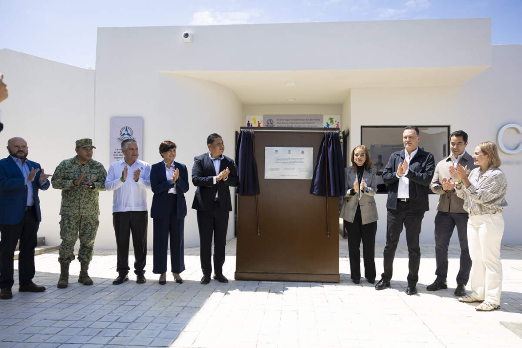 Inauguran Centro de Atención Infantil y banco de armas en el penal femenil de Querétaro