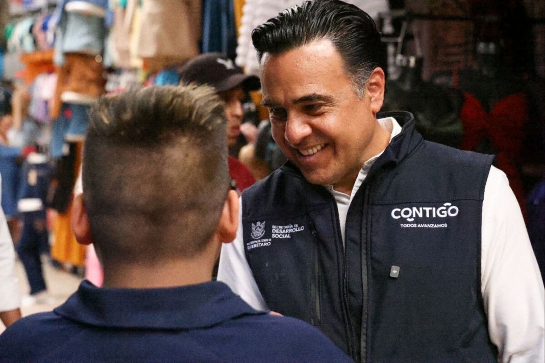 Realizó Luis Nava recorrido en el mercado Reforma de San Juan del Río