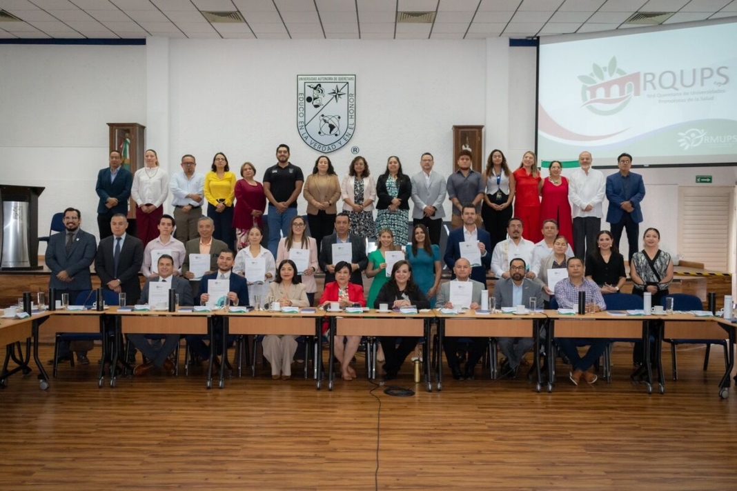 Toma protesta Mesa Directiva de la Red de Universidades Promotoras de la Salud