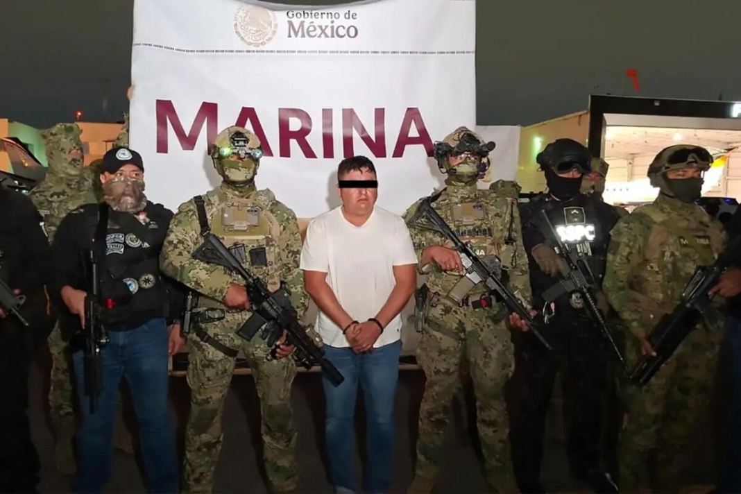Trasladan a la CDMX a 'El Jardinero', presunto sucesor de 'El Mencho' en el CJNG