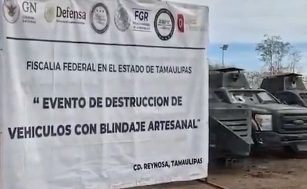 Destruye FGR 18 vehículos 