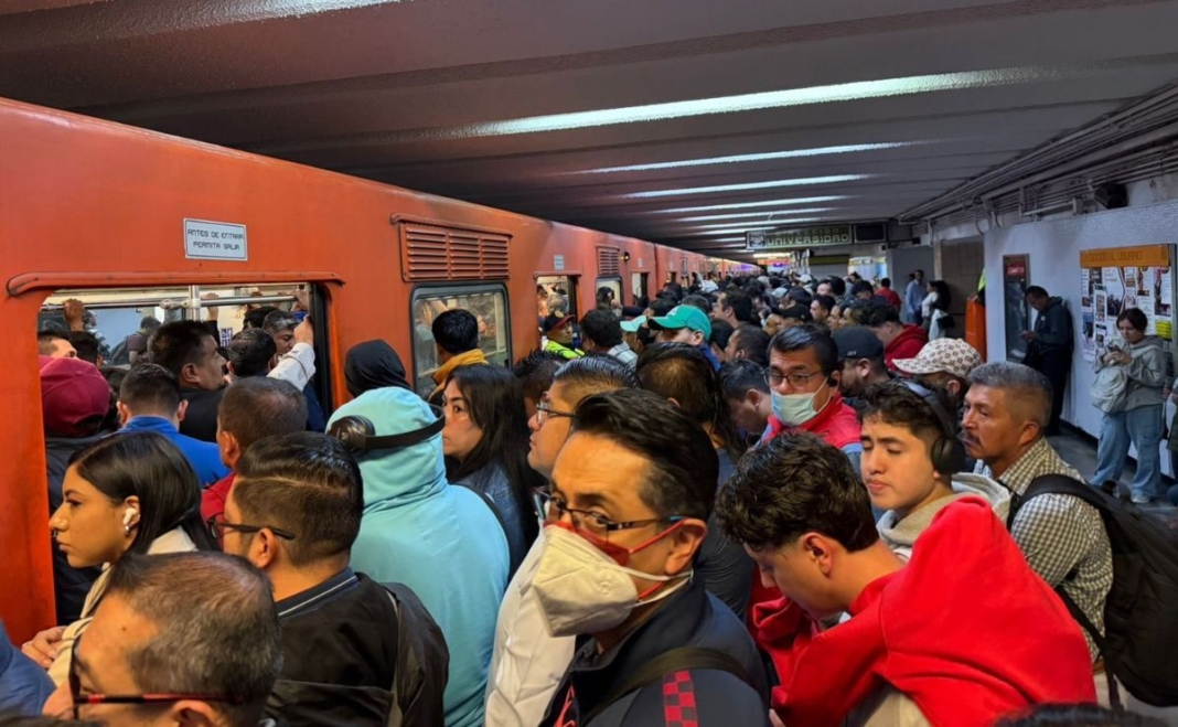 Reduce sindicato al 70% las corridas del Metro CDMX por protesta