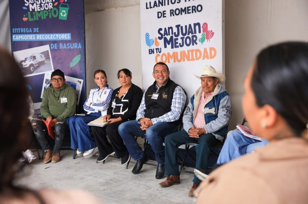 Con “Miércoles en Llanitos” Gobierno Municipal de San Juan del Río mejora la comunidad y mantiene cercanía con sanjuanenses