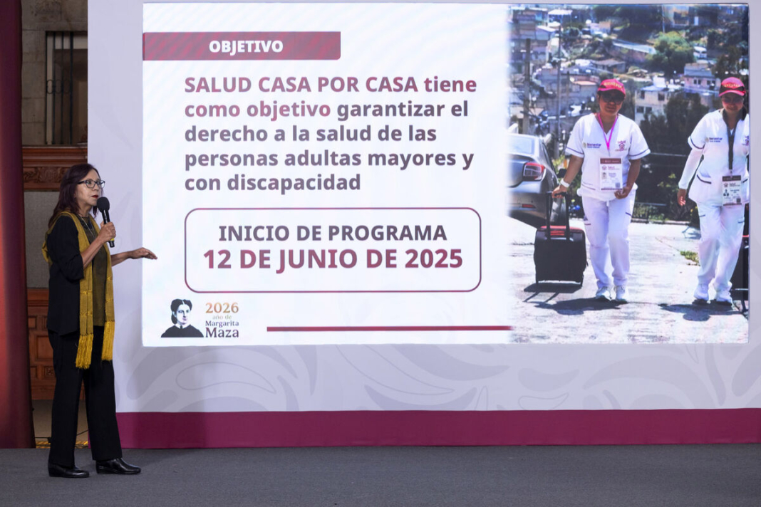 Inicia credencialización de adultos mayores para Servicio Universal de Salud: presidenta Sheinbaum