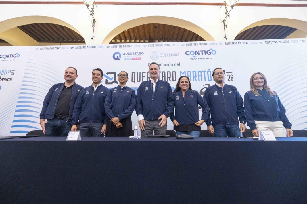 Presenta Mauricio Kuri la 16ª edición del Querétaro Maratón