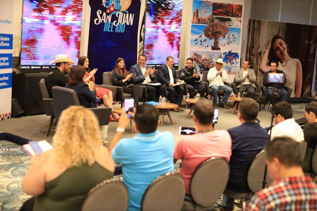 Presentan cartel de la Feria San Juan del Río 2026: Gloria Trevi, Yuri, Tucanes y Matute encabezan elenco