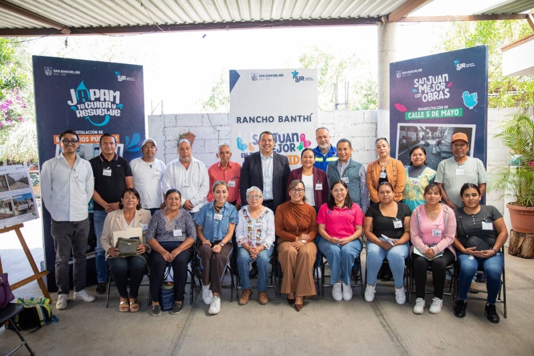 “Viernes en Rancho Banthí” llega a esta comunidad con diálogo ciudadano, atención directa y trabajo por la localidad