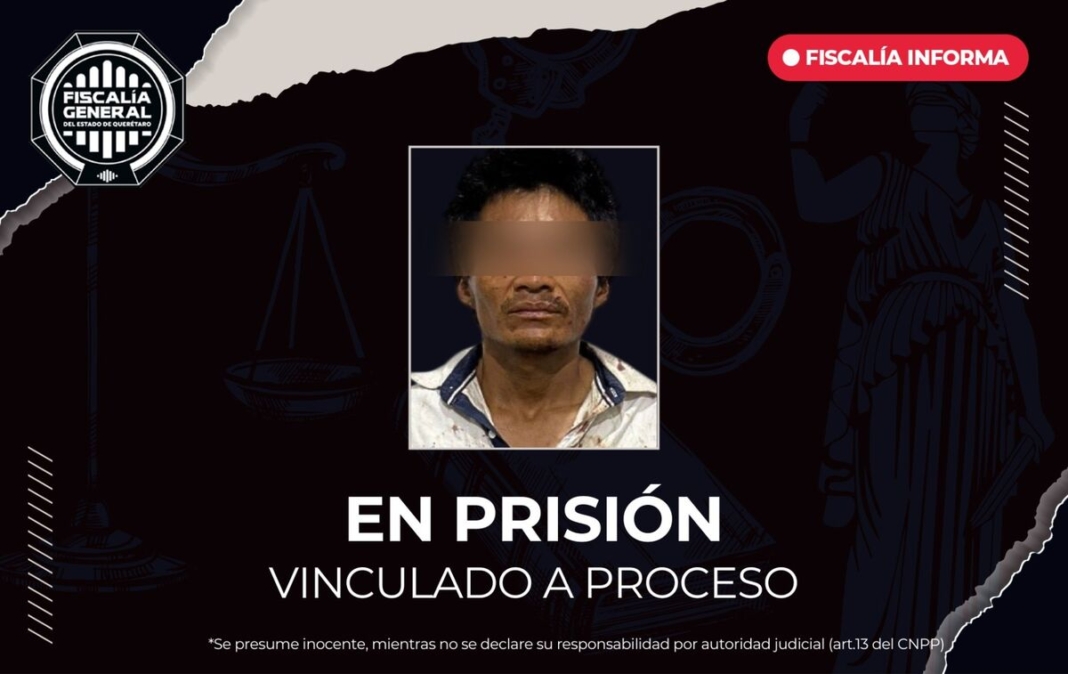 Dictan prisión preventiva a imputado por saquear un centro de eventos en Querétaro