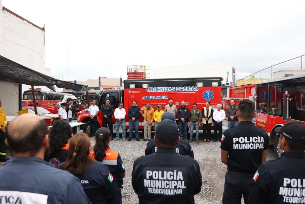 Bomberos Voluntarios, Protección Civil y Seguridad Pública de Tequisquiapan se capacitan para prevenir incendios forestales