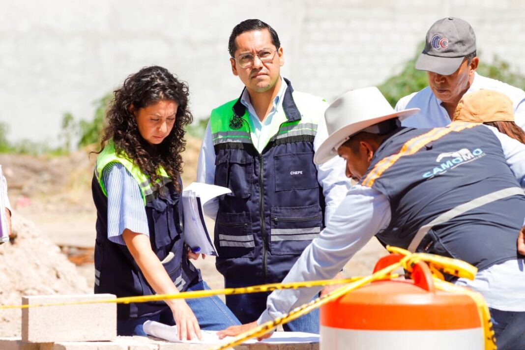 Chepe Guerrero supervisa construcción y mejoramiento de parques públicos