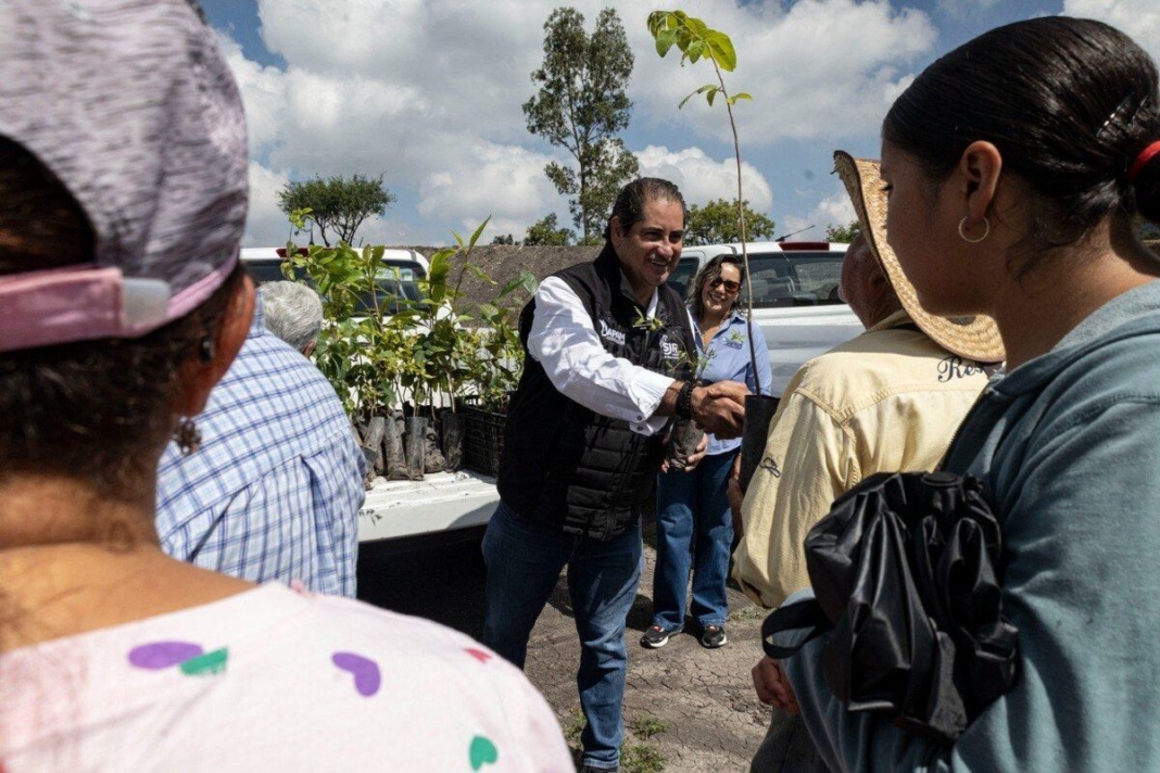 Entrega JAPAM restauración del bordo de regulación en el Ejido de Puerta de Palmillas