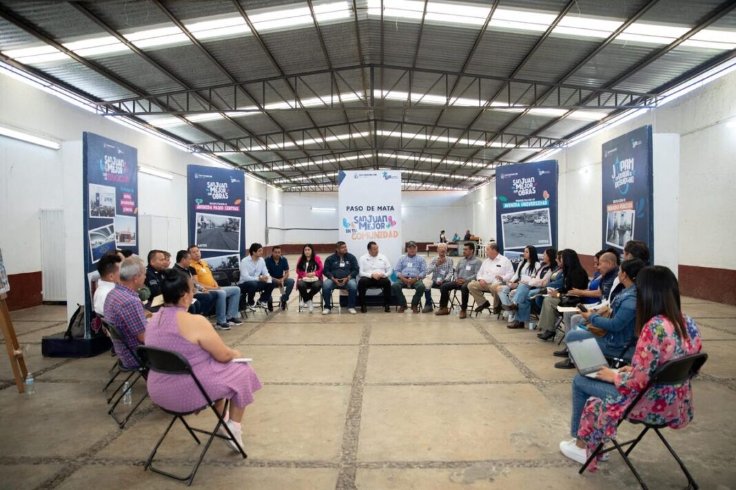 Municipio de San Juan del Río lleva programa “Miércoles en Paso de Mata” en beneficio de los habitantes