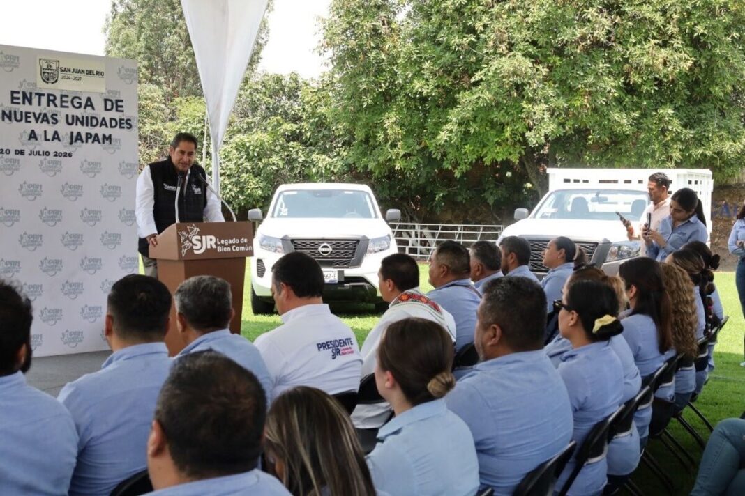 JAPAM fortalece su capacidad operativa y administrativa con la entrega de 10 nuevas unidades