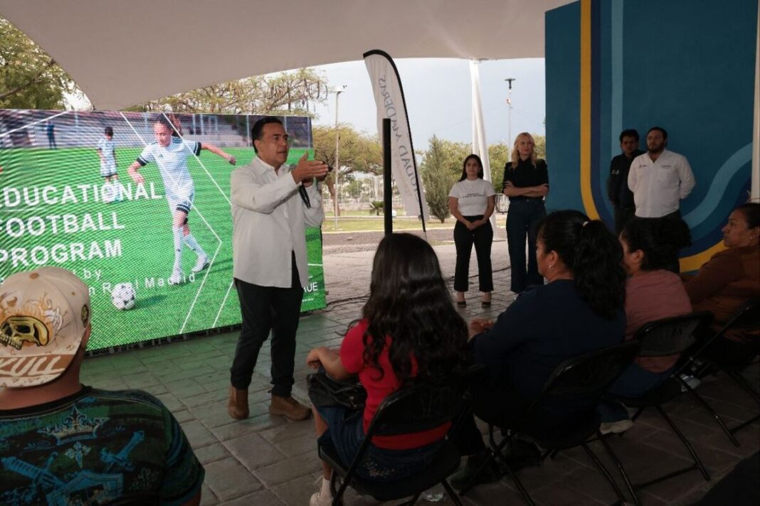Presenta SEDESOQ programa de formación futbolística en Querétaro