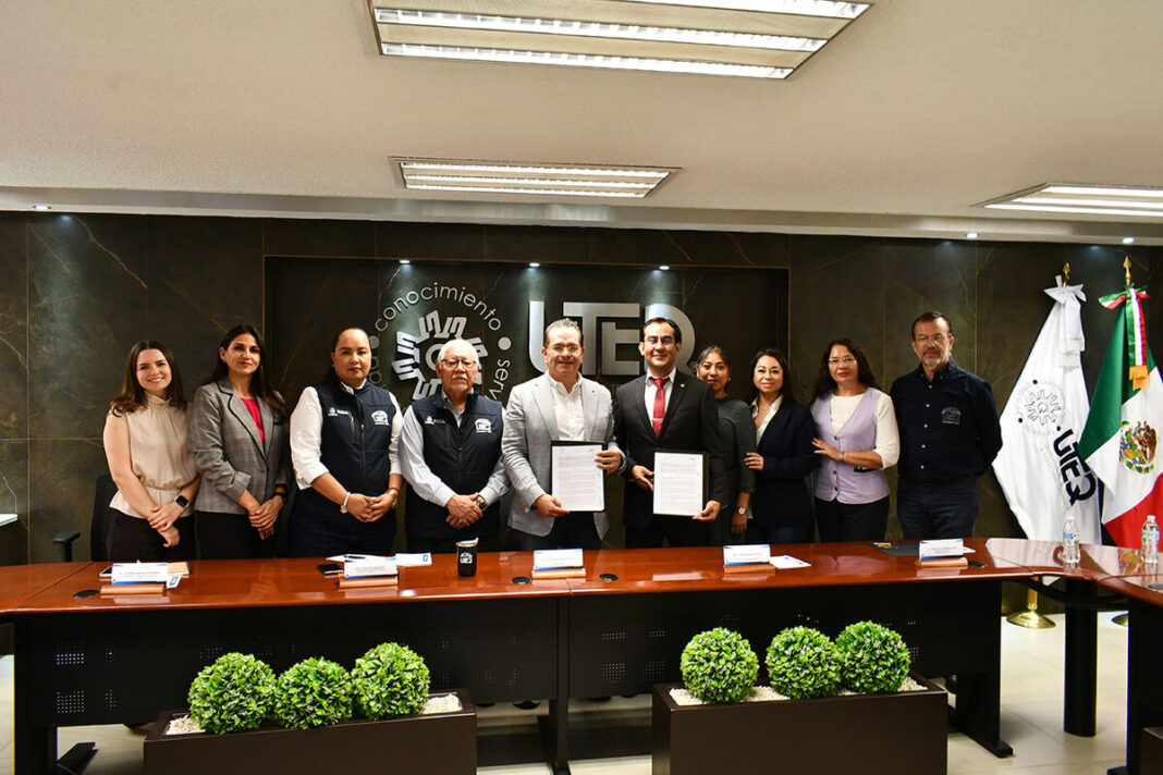 Firman convenio UTEQ y Chapper Consulting para impulsar estadías profesionales en comercio exterior