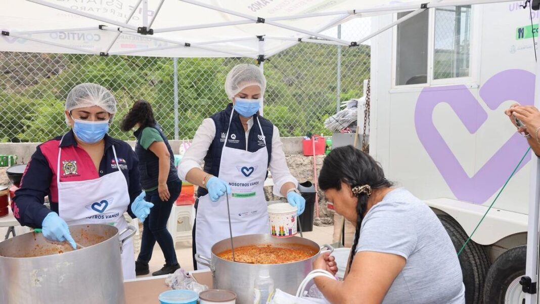 DIF estatal inicia comedores móviles en Peñamiller con 11 millones de pesos