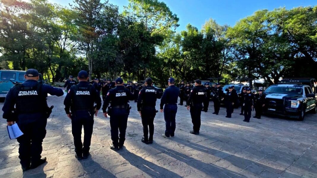 Detienen a 9 personas en operativo policial en zona oriente de San Juan del Río