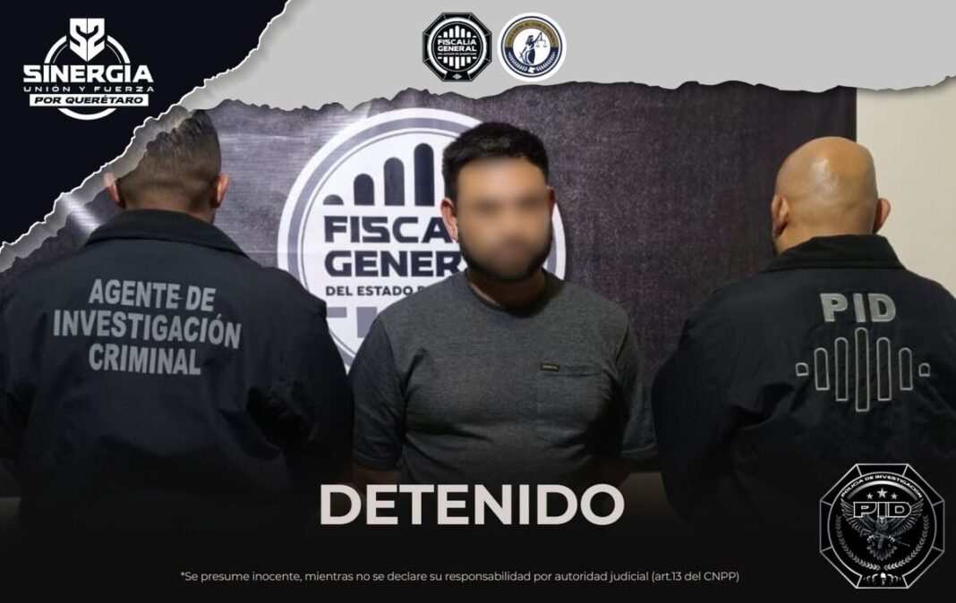 Fiscalía de Querétaro detiene a “El Güero”, requerido en Guanajuato