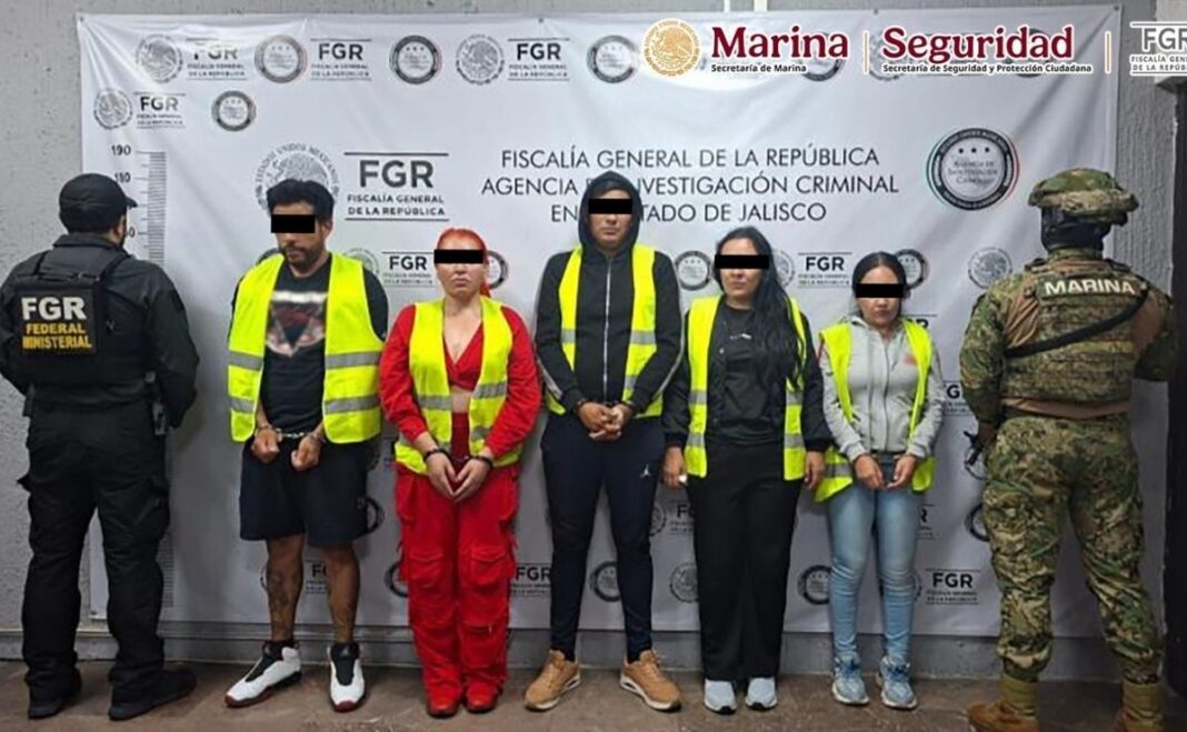 Detienen a cinco presuntos integrantes de La Tía en Zapopan y Tonalá