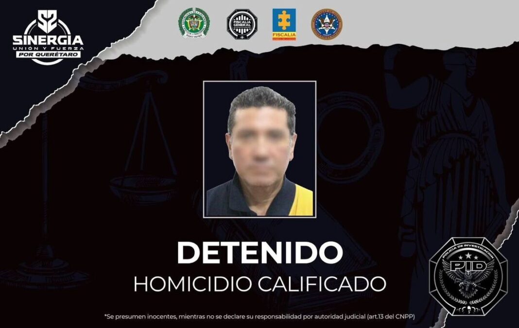 Detienen en Colombia a imputado por homicidio cometido en Querétaro