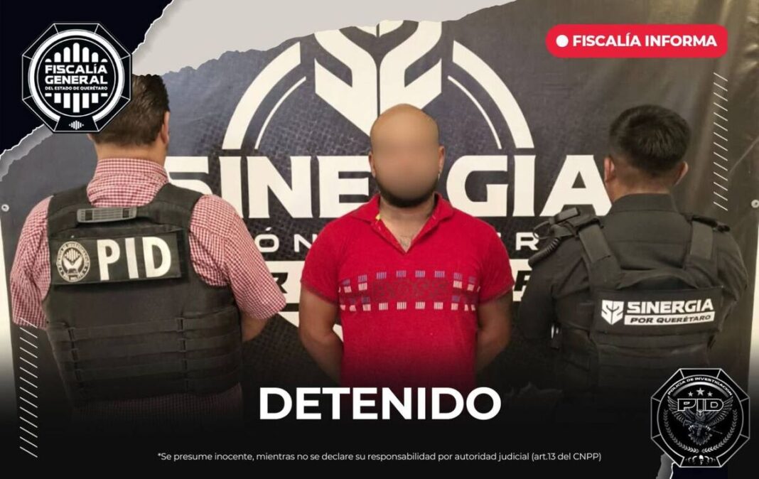 Fiscalía de Querétaro detiene a “El Morras” por homicidio calificado